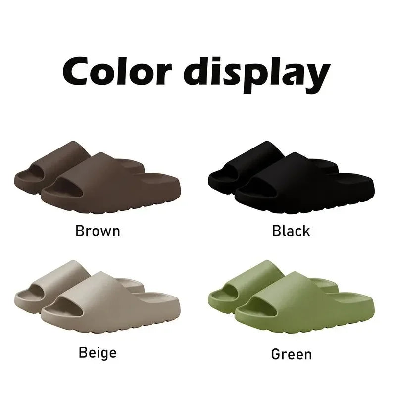 Cloud Coconut Slippers - Soft EVA Beach Sandals