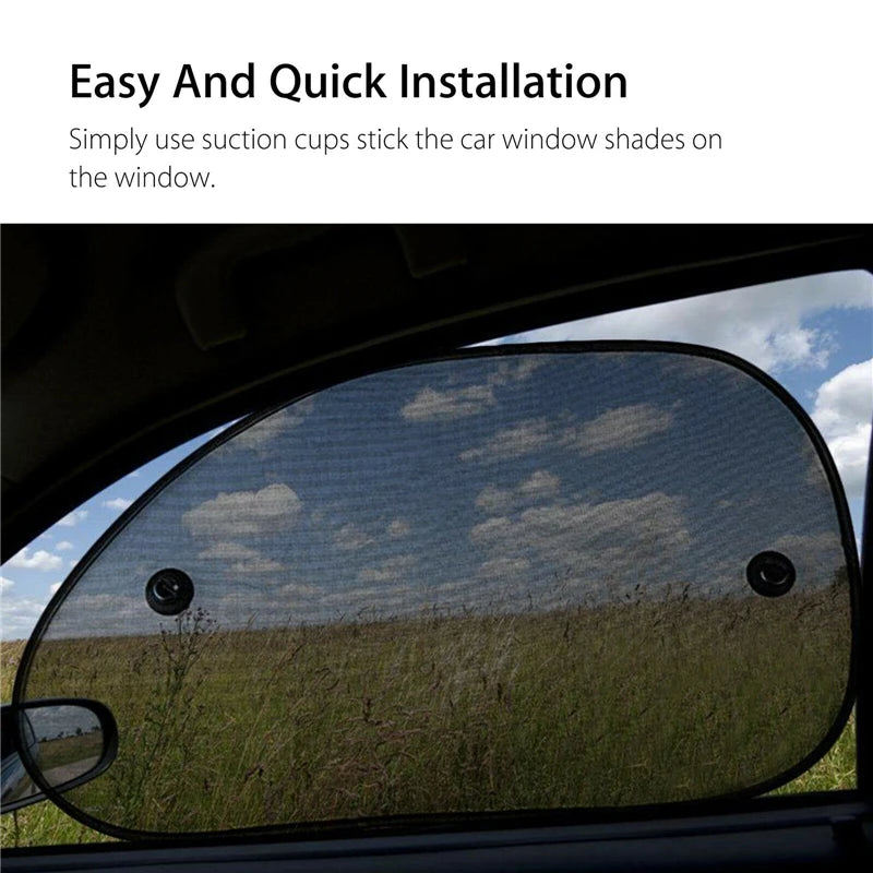 Universal Car Sunshade - Block UV Rays, Reduce Glare