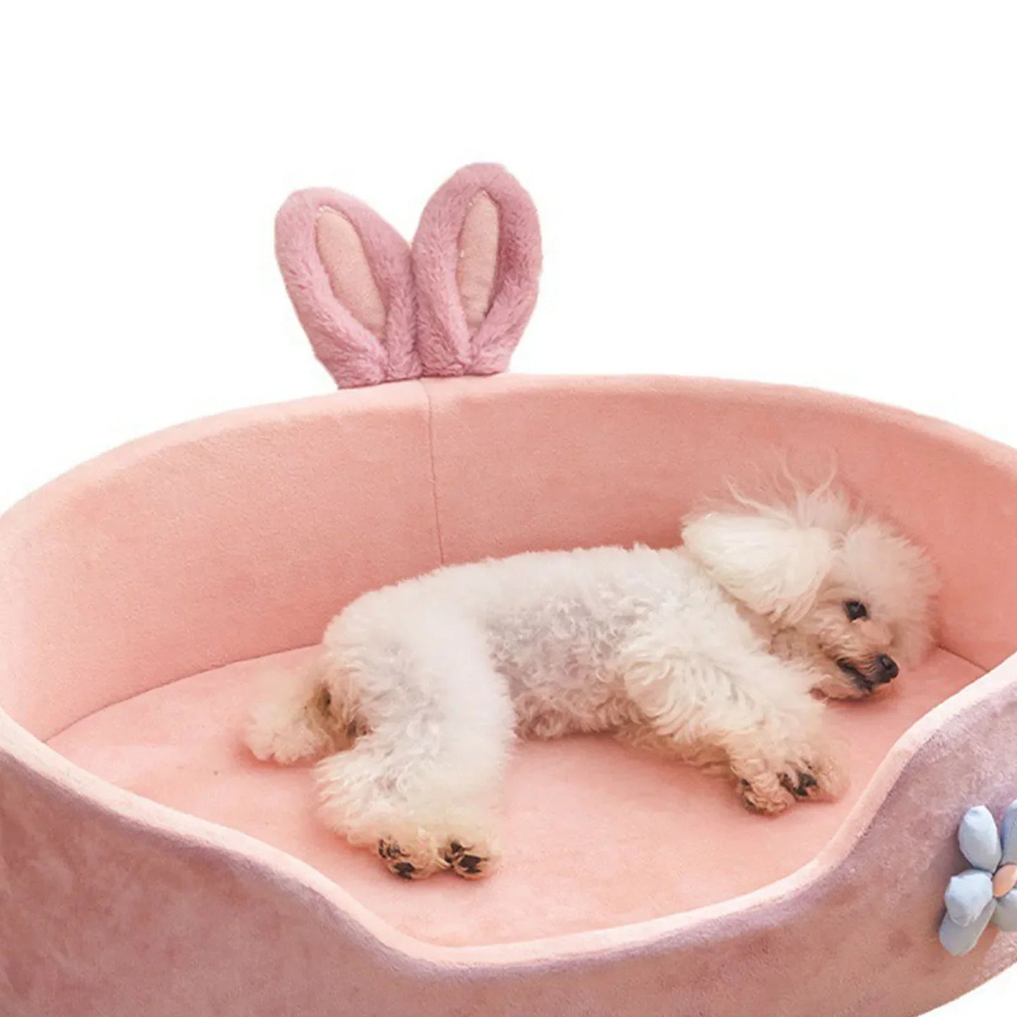Soft Washable Pet Bed - Removable Cover for Dogs & Cats