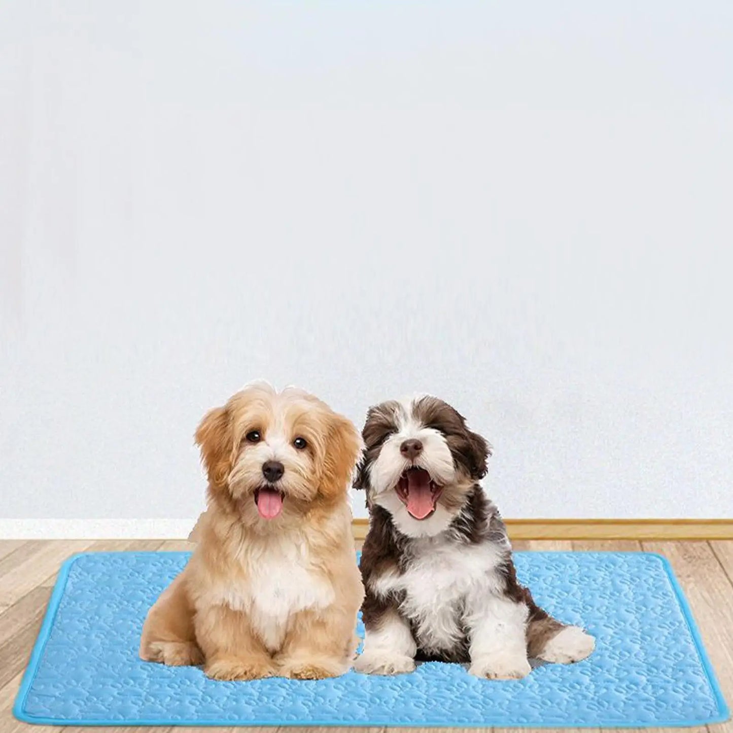Non-Slip Pet Cooling Mat - Secure Grip Technology