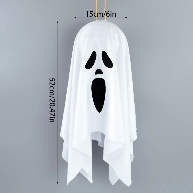 Halloween Ghost LED Light - Hanging Horror Prop Decoration
