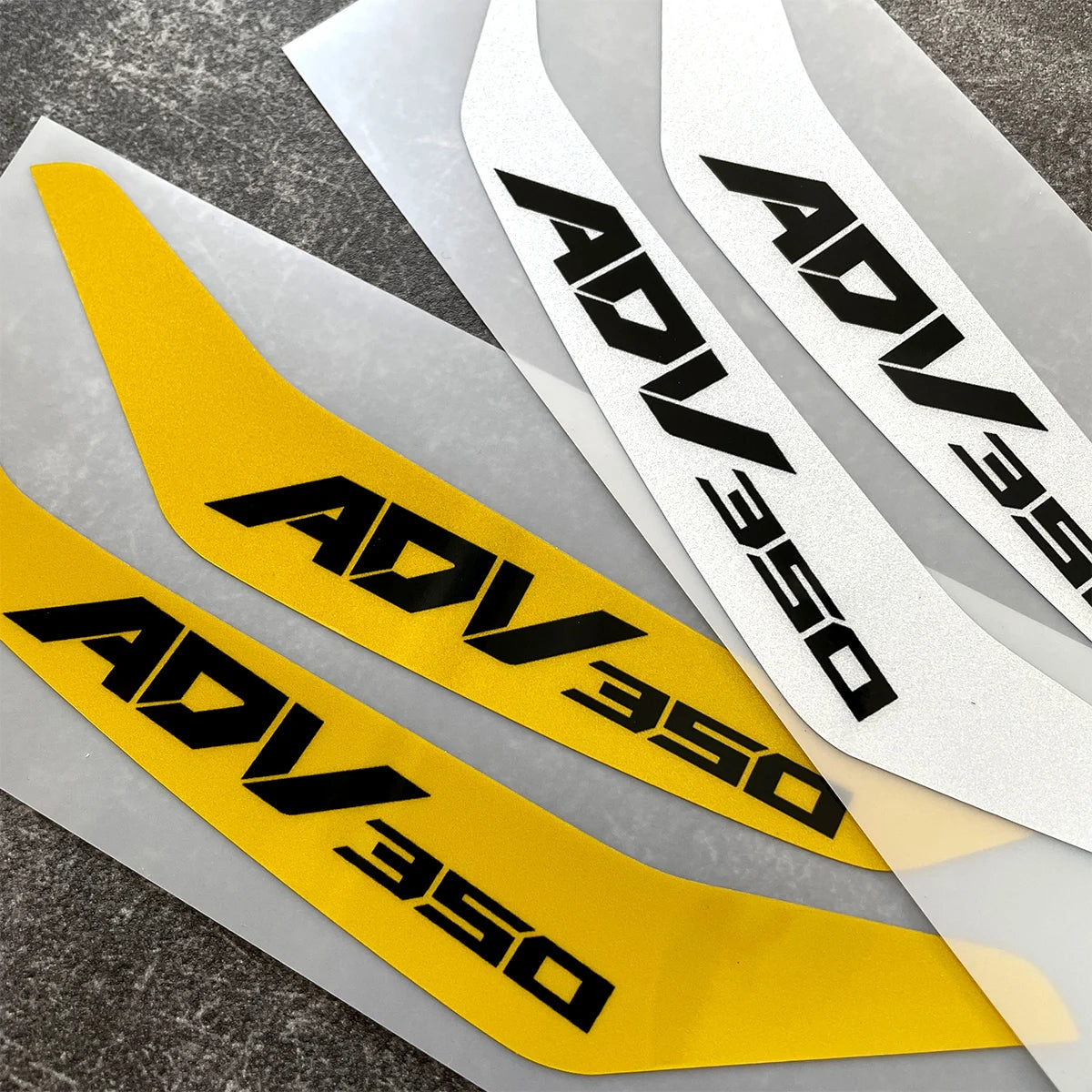 Motorcycle Handlebar Handguard Reflective Sticker - Custom Vinyl Decal