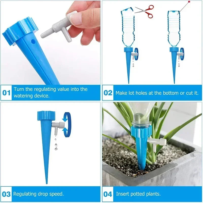 Automatic Plant Irrigation System - Self-Watering Garden Kit