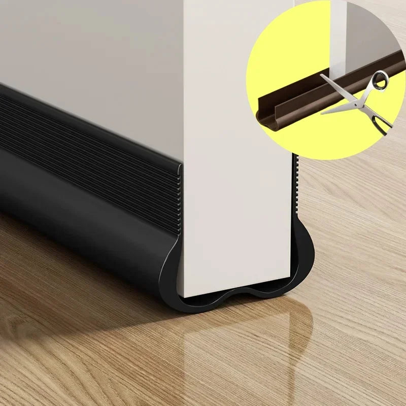 PVC Flexible Door Bottom Sealing Strip - Draft Stopper Weatherstrip