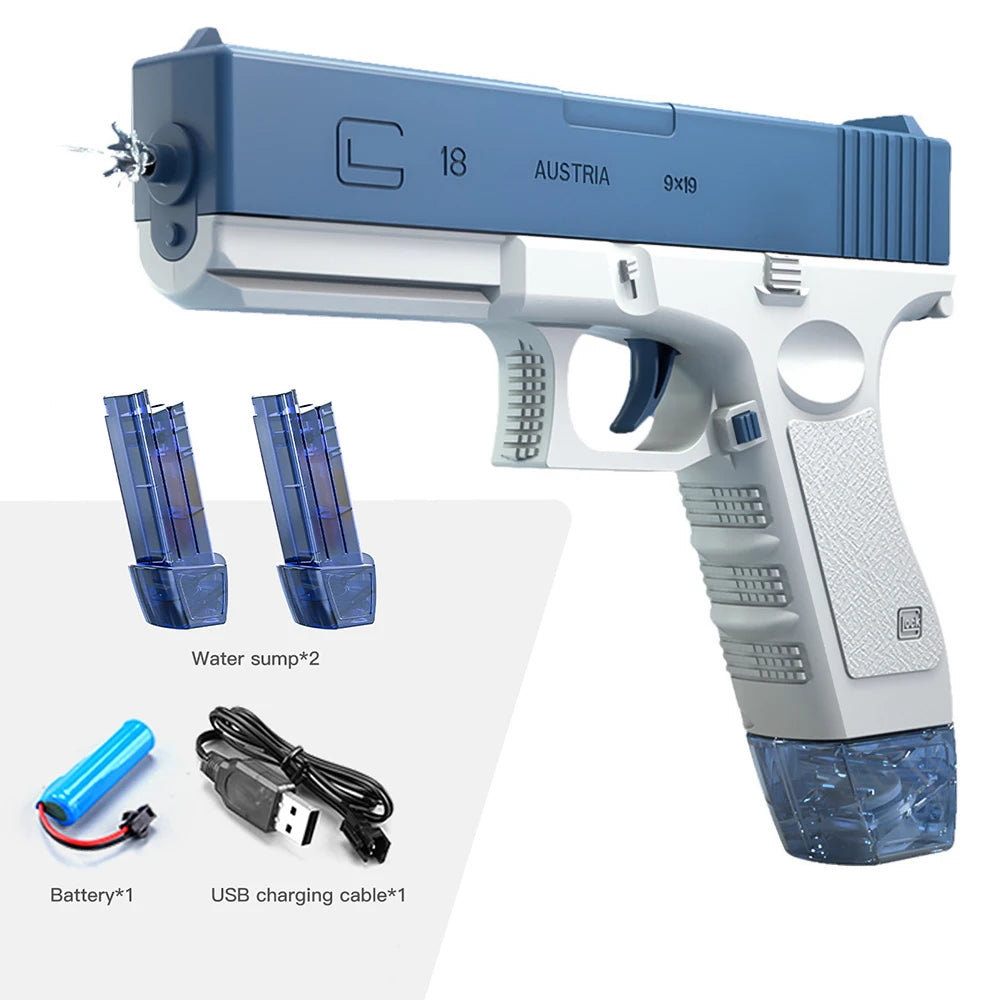 M416 Water Gun Electric Pistol - Full Automatic Summer Fun