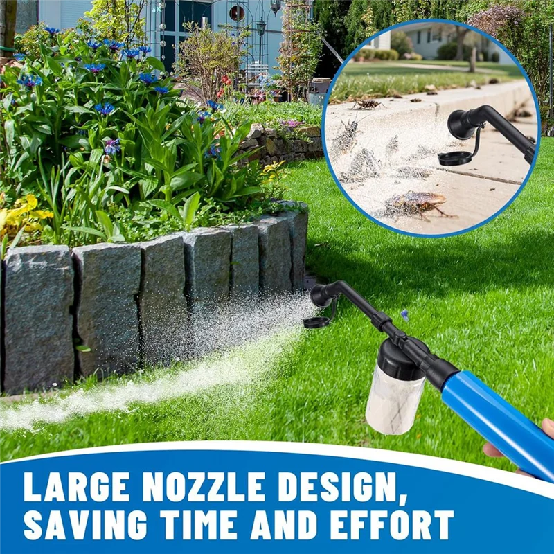 AT05 Adjustable Diatomaceous Earth Powder Duster - 16.5" to 37.4" Garden Sprayer