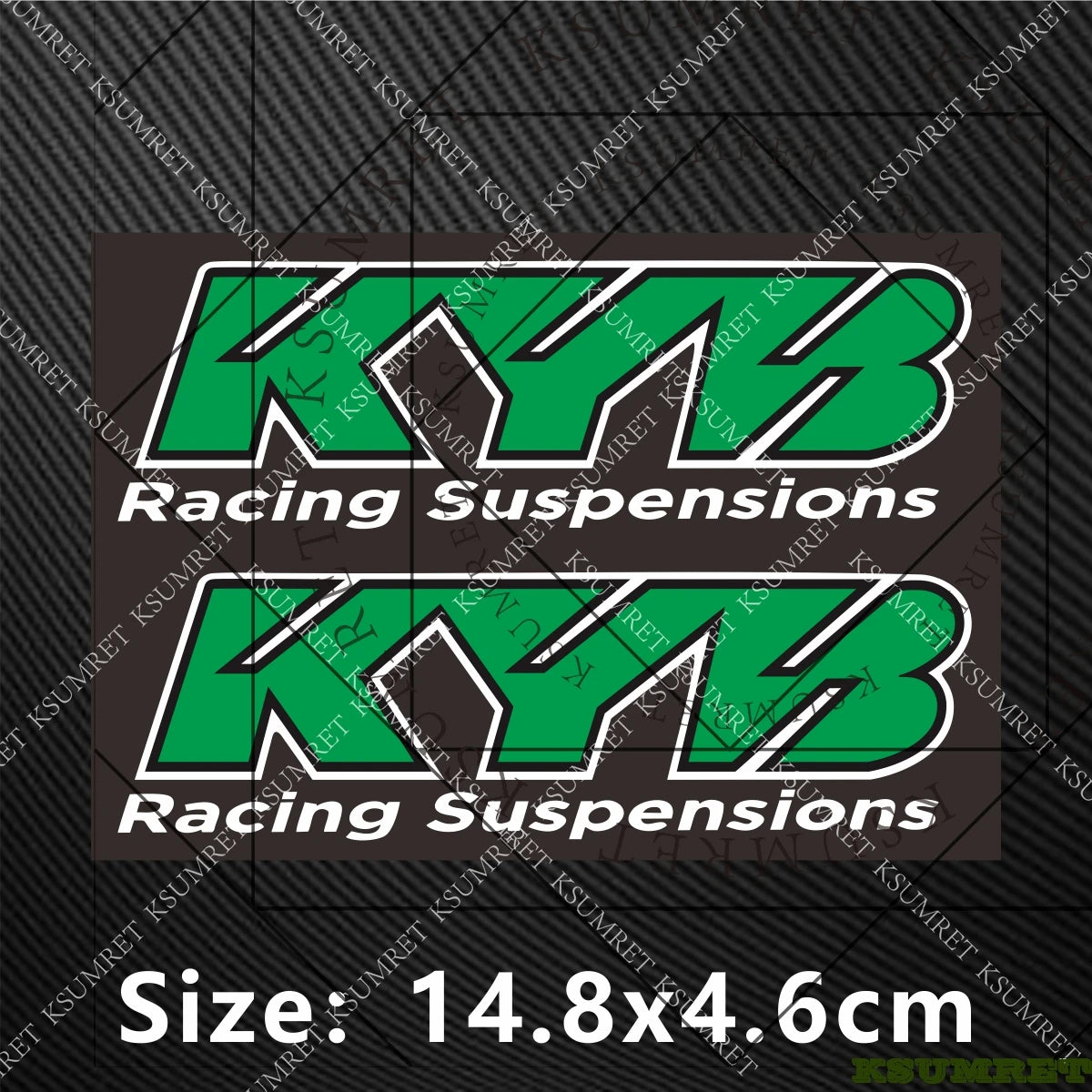Motorcycle Fork Suspension Sticker - Reflective Motocross Decals