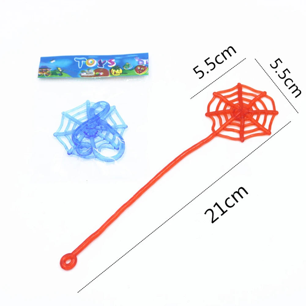 Stretchable Climbing Spider Web Toys - Halloween Party Favors