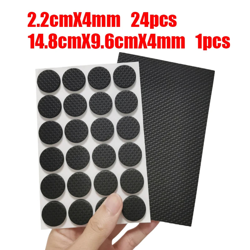 Rubber Chair Leg Pads - Anti-Slip Furniture Floor Protectors