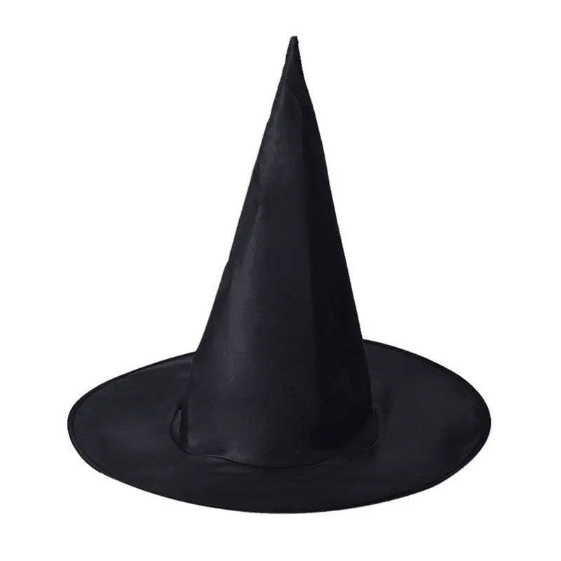 LED Halloween Witch Hat - Flashing Light Starry Sky Decoration