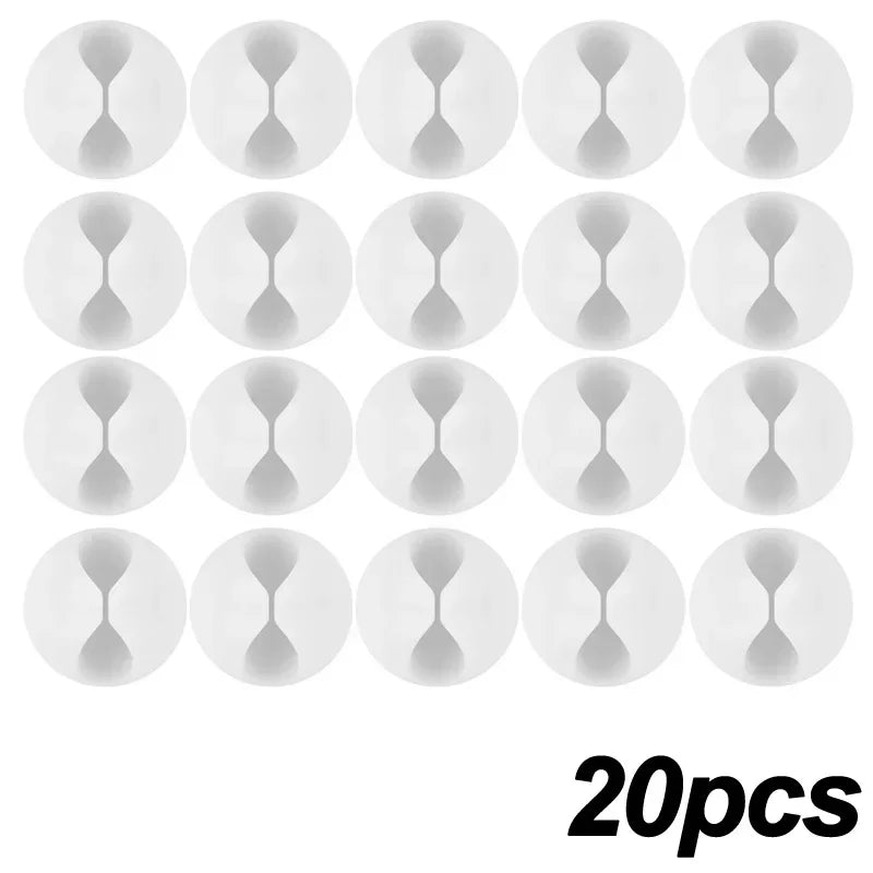 Mini enrouleur de câbles - Support de rangement pour câbles de bureau