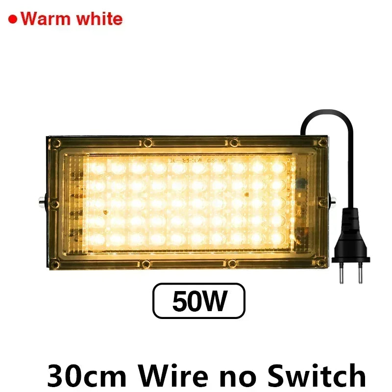 LED Grow Light Floodlight - 220V Indoor Culture Lamp 50W/100W