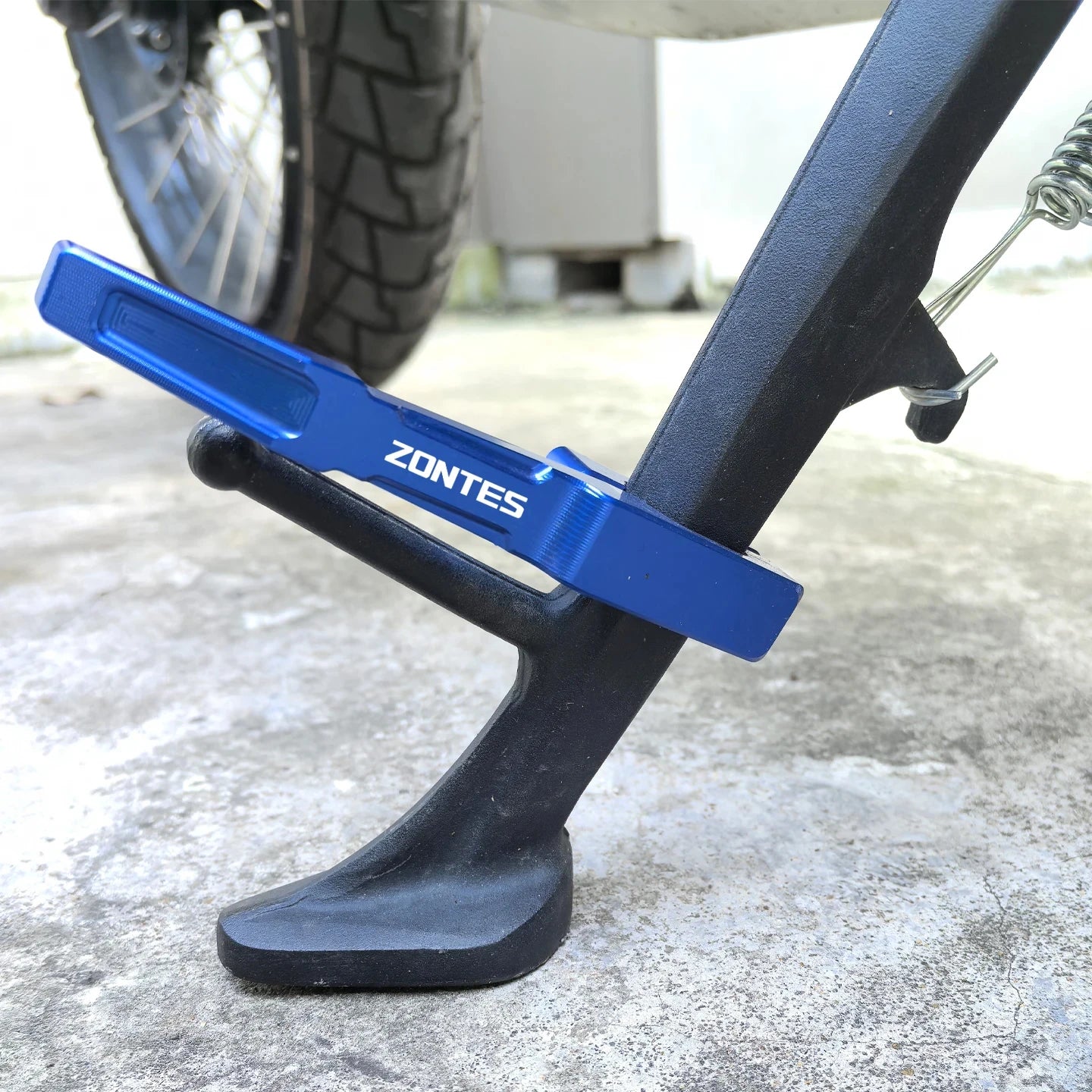 Motorcycle Kickstand Extension Pad - Enlarged Side Stand Pedal