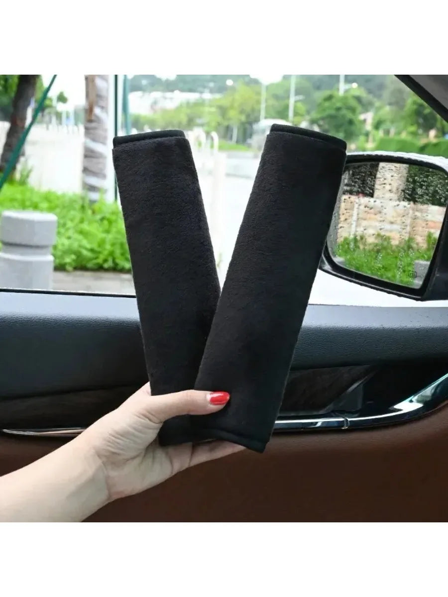 Universal Seat Belt Cushion - Plush Safety Protector