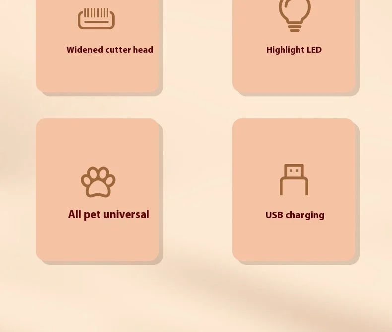 Pet Foot Shaver - Paw Hair Trimmer - Bascora