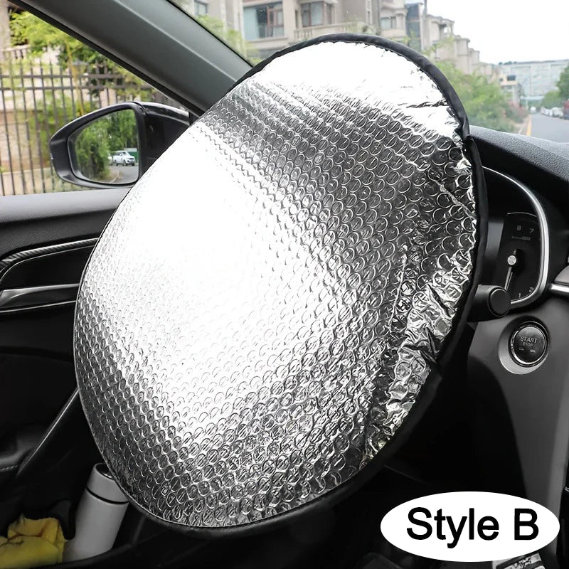 Car Steering Wheel Sun Shade - Ultimate UV Protection