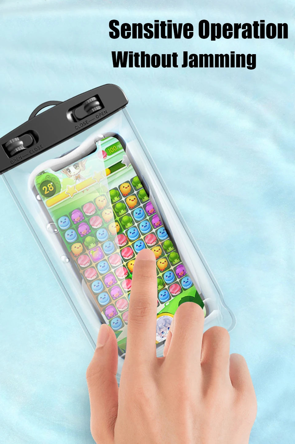 Waterproof Phone Case - Universal Underwater Pouch for Swimming