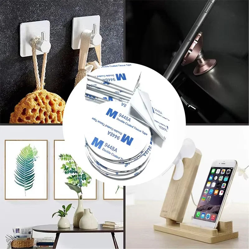 Double Sided Foam Tape - Self-Adhesive Sticky Pads for DIY Crafts