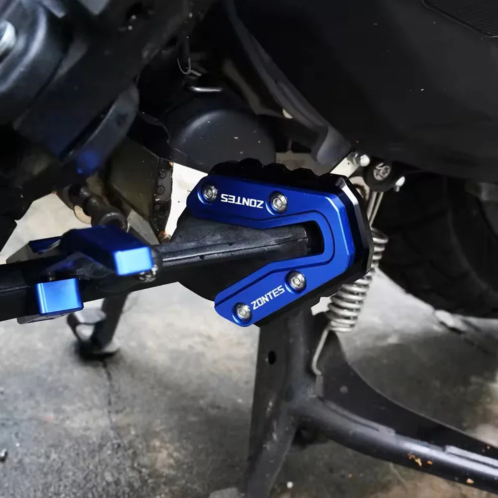 Motorcycle Kickstand Extension Pad - Enlarged Side Stand Pedal