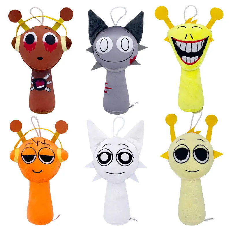 Cartoon Plush Toys - Stuffed Animal Doll Set for Kids