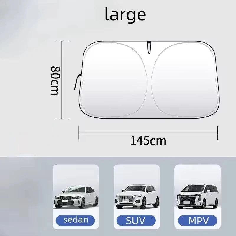 Car Sunshade - Block UV Rays, Reduce Heat