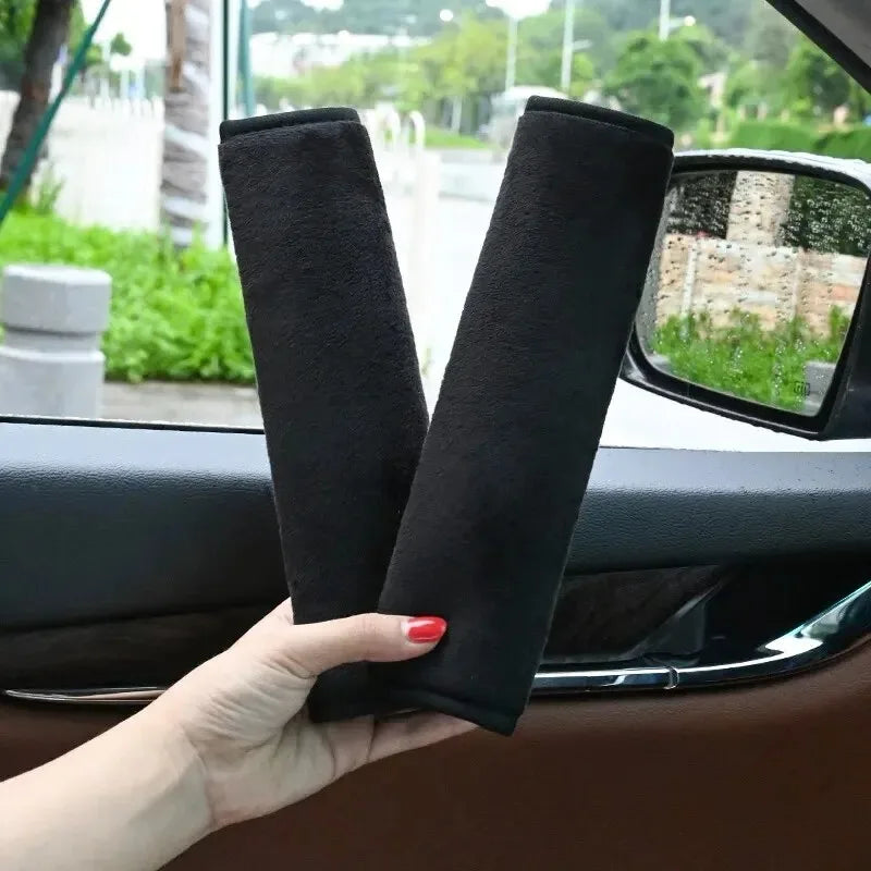 Universal Seat Belt Cushion - Plush Safety Protector
