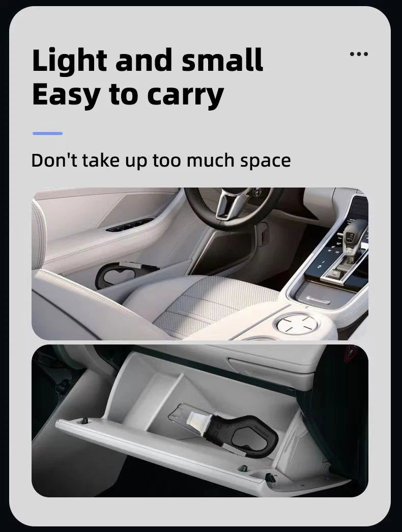 Car Multipurpose Vacuum Cleaner - Rechargeable Handheld