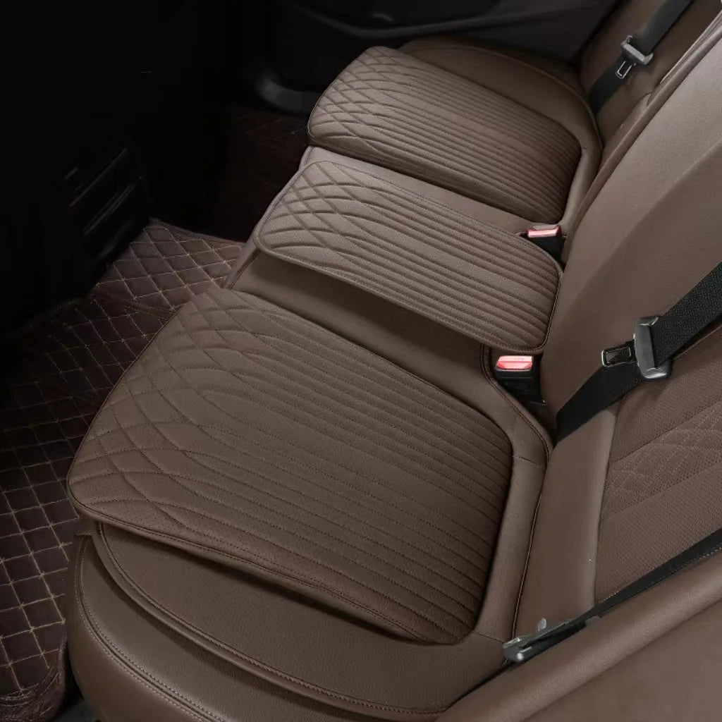 Luxury Leather Car Seat Cover - 54cm Universal