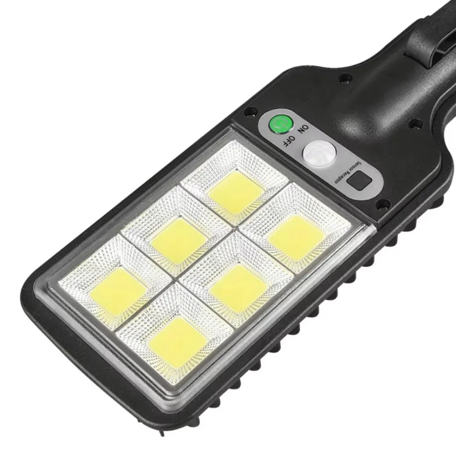 LED Solar Outdoor Remote Control Wall Lamp