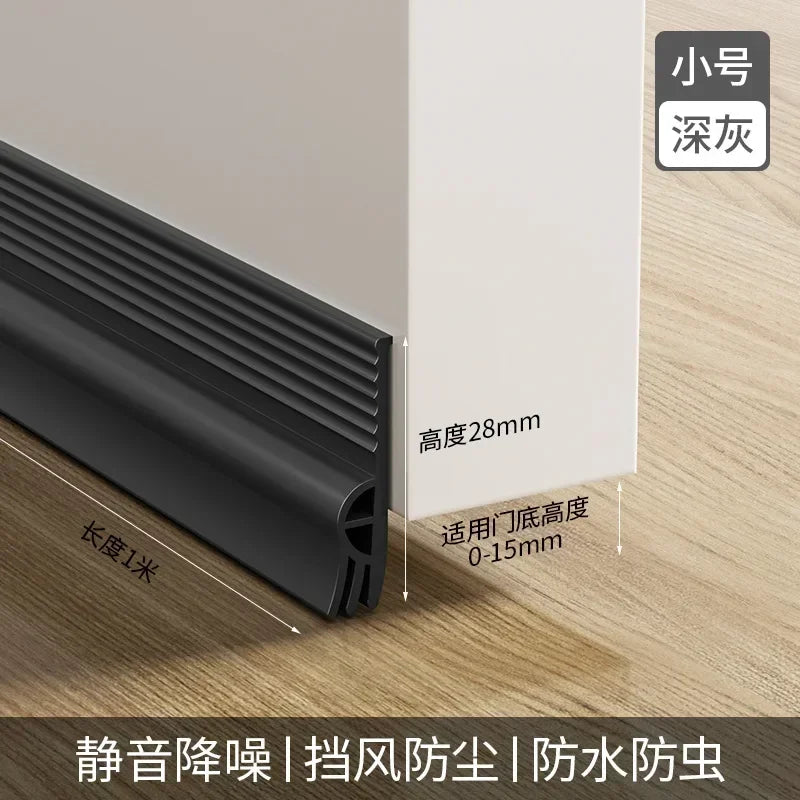 Door Bottom Sealing Strip - Weatherproof Draft Stopper