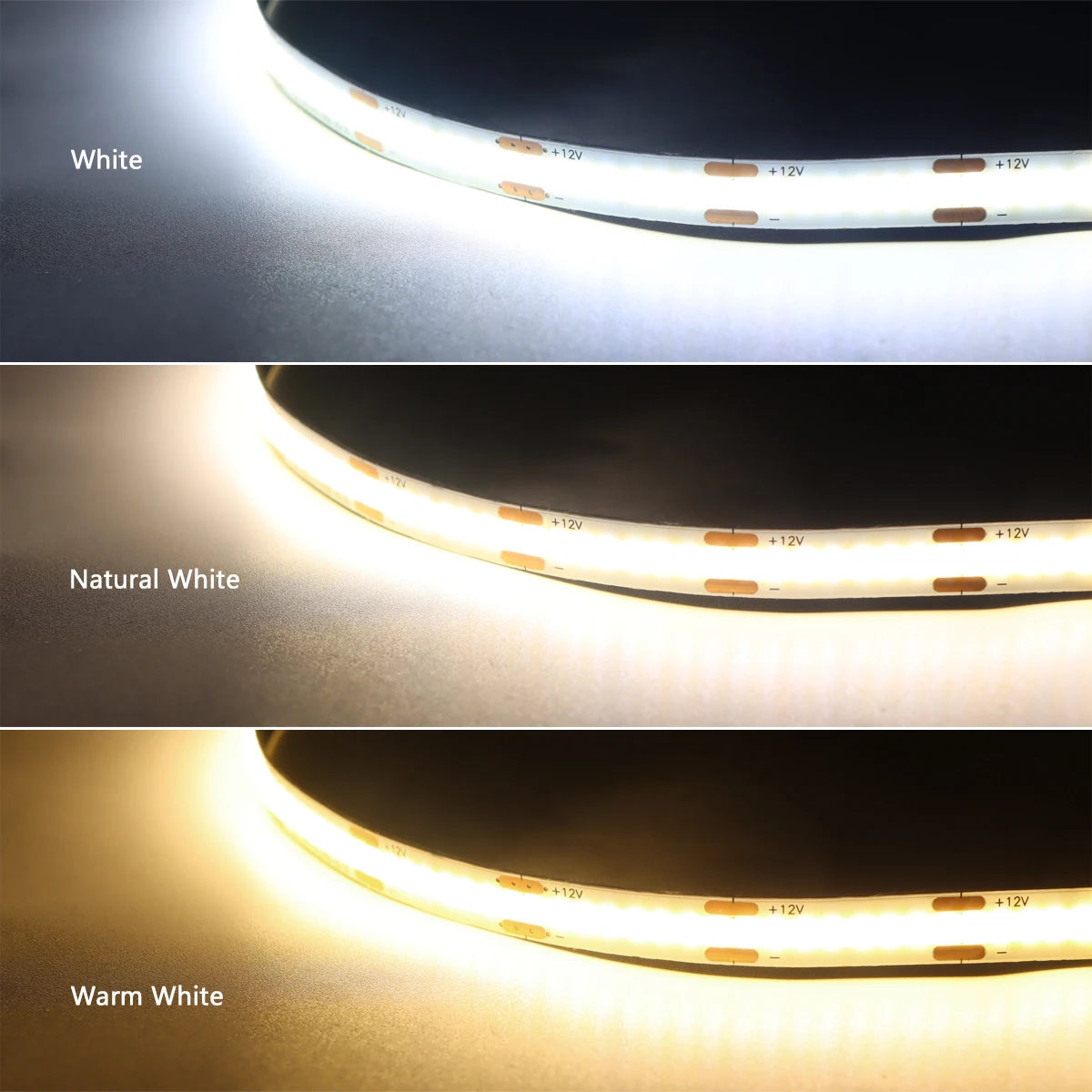 Under Cabinet COB LED Strip - Dimmable Touch Sensor Light