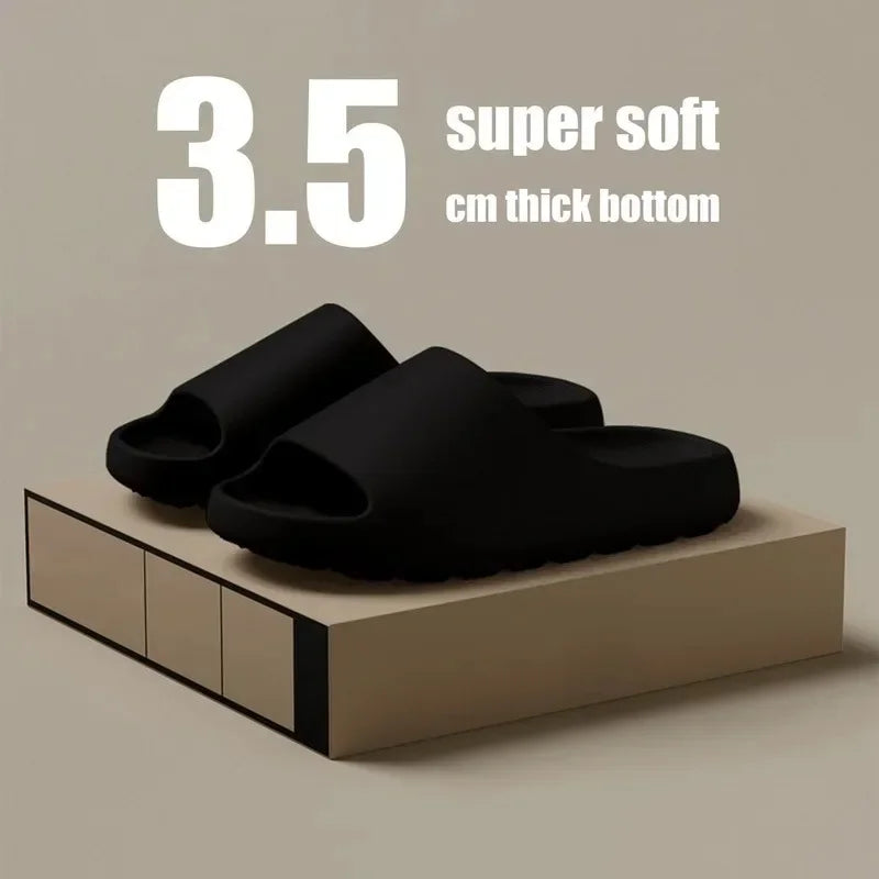 Cloud Coconut Slippers - Soft EVA Beach Sandals