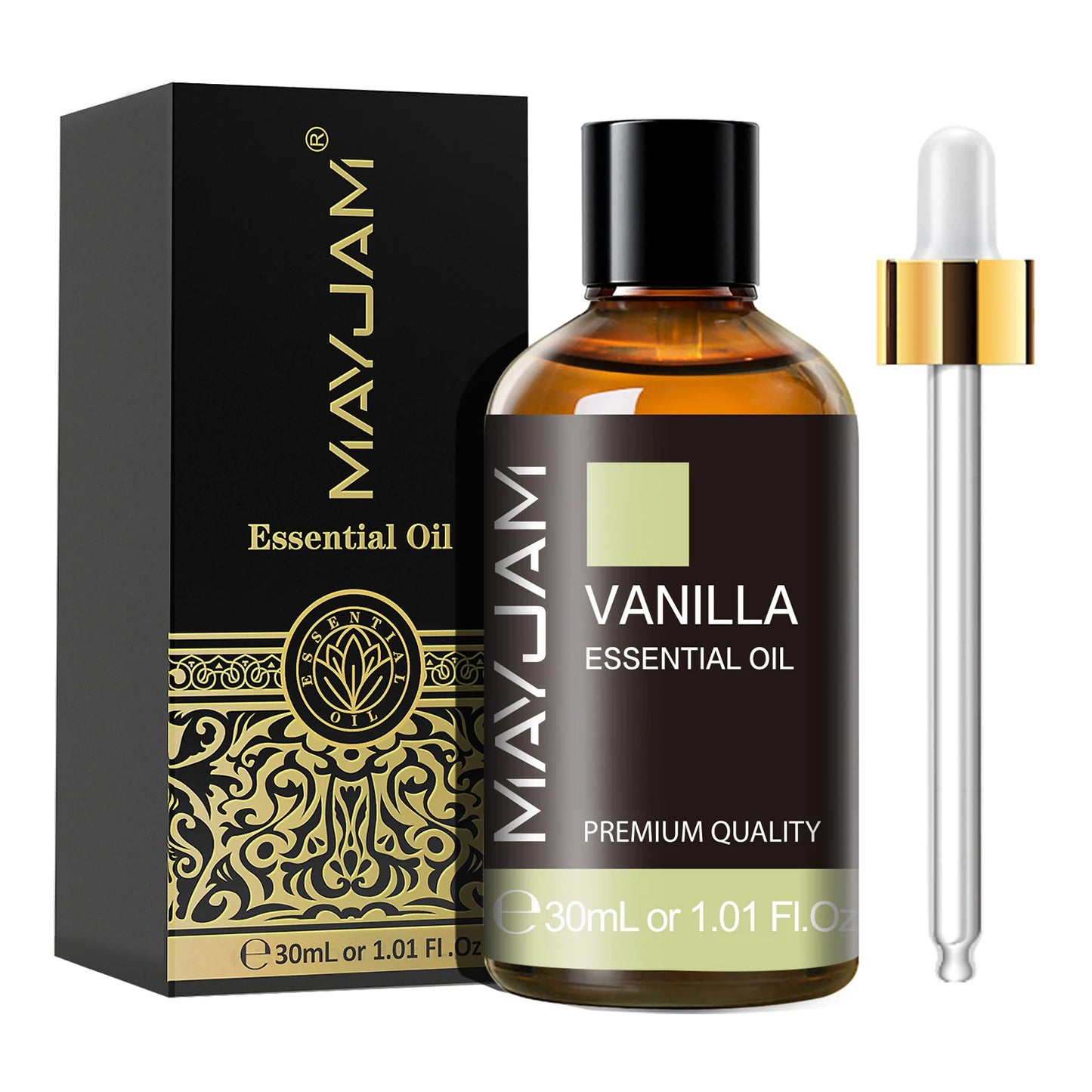 30ML Aromatherapy Essential Oil Set - Lavender, Vanilla, Jasmine & More