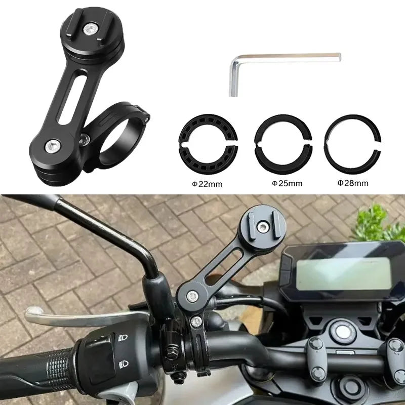 Motorcycle Phone Holder - Quick Mount GPS Stand Bracket