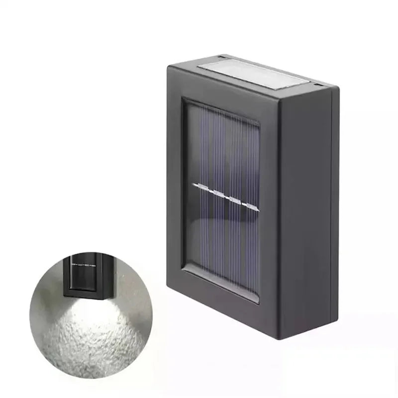 Solar Up and Down Spot Lights - Outdoor Waterproof Lighting