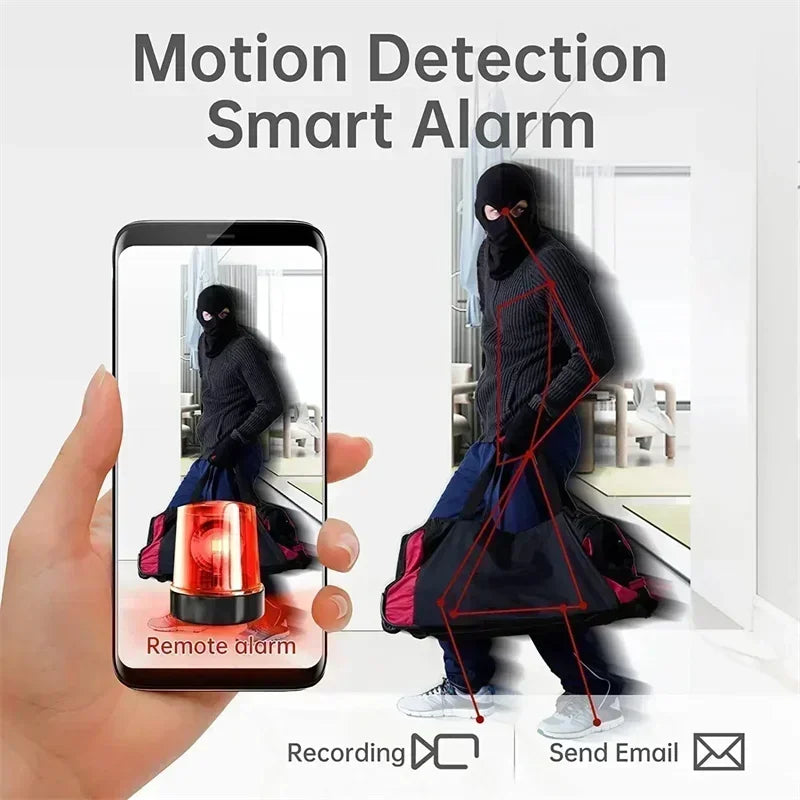 A9 NEW HD 720P WiFi Security Camera - Mini Wireless Surveillance