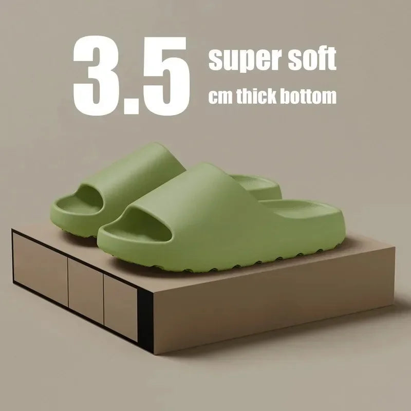 Cloud Coconut Slippers - Soft EVA Beach Sandals