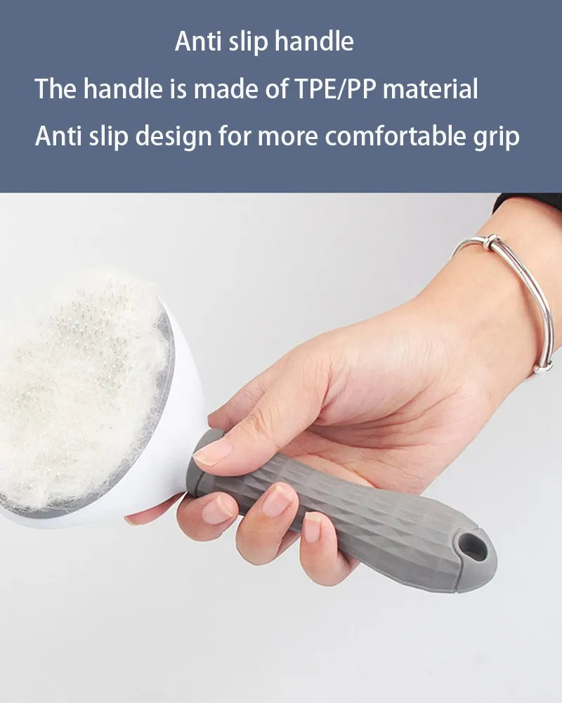 Pet Hair Remover Brush - Universal Grooming Tool for Dogs & Cats - Bascora