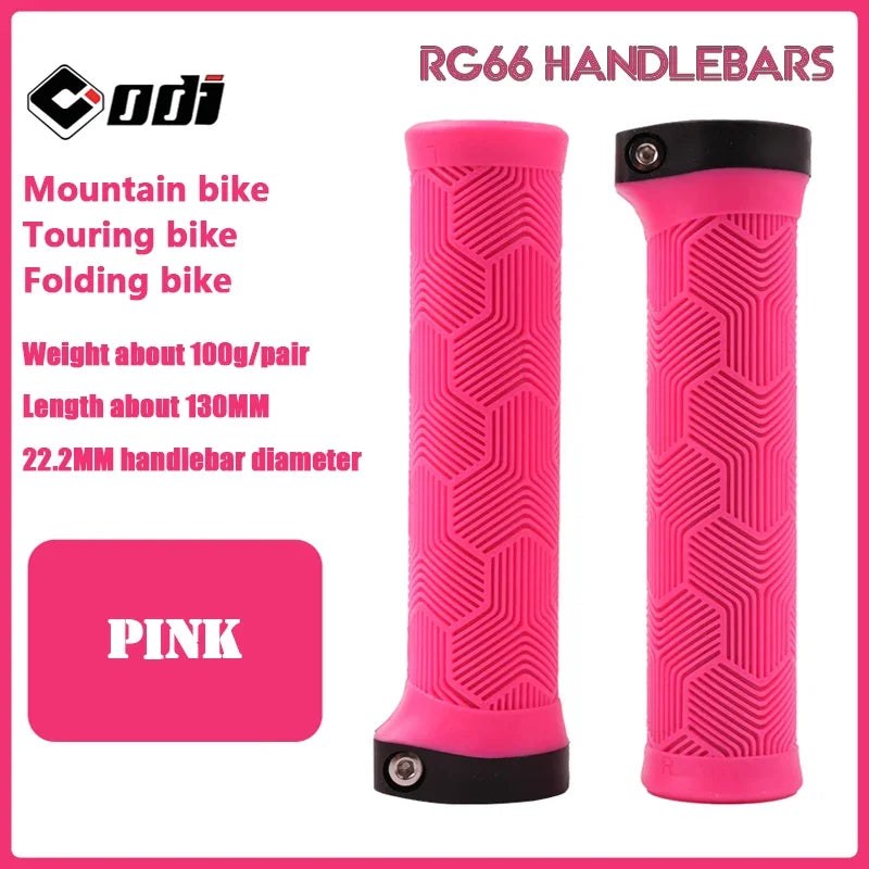 Rubber Bicycle Grips - Ergonomic MTB Handlebar Grips