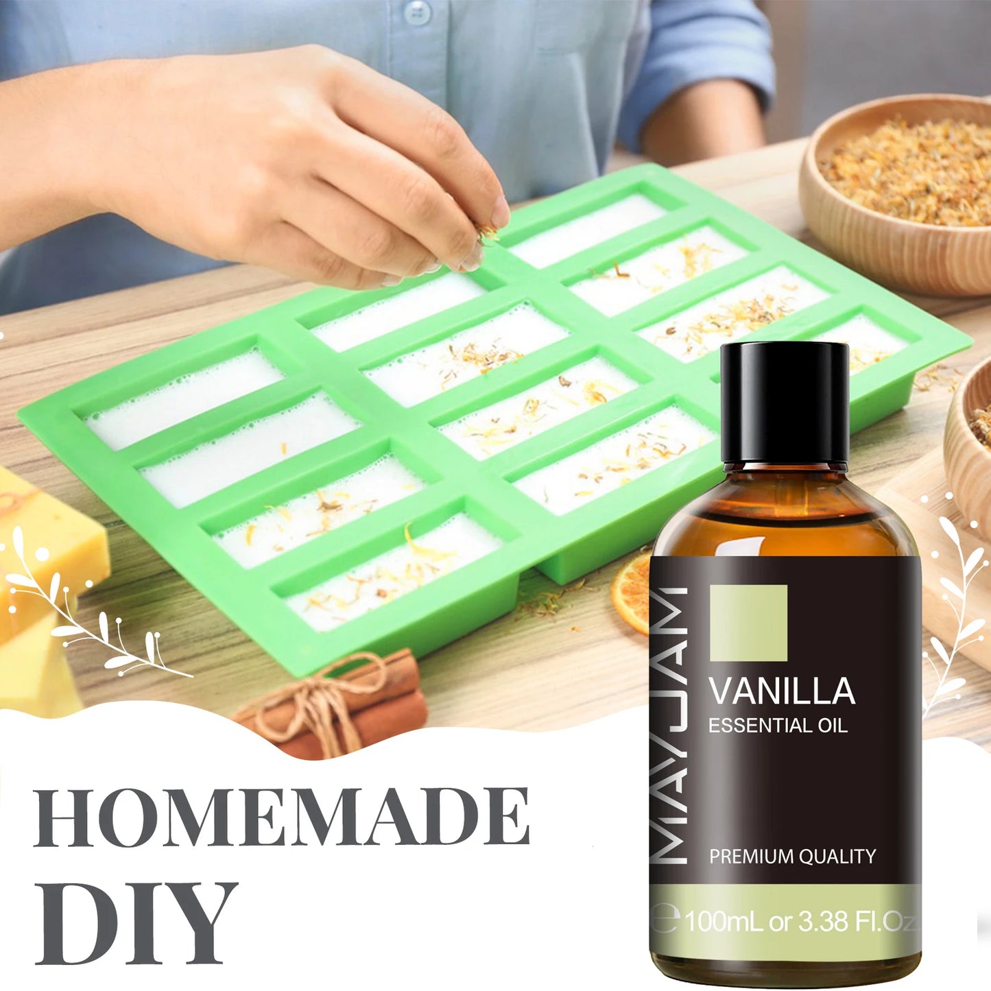 Essential Oil Set with Dropper - Aromatherapy Oils for Diffusers