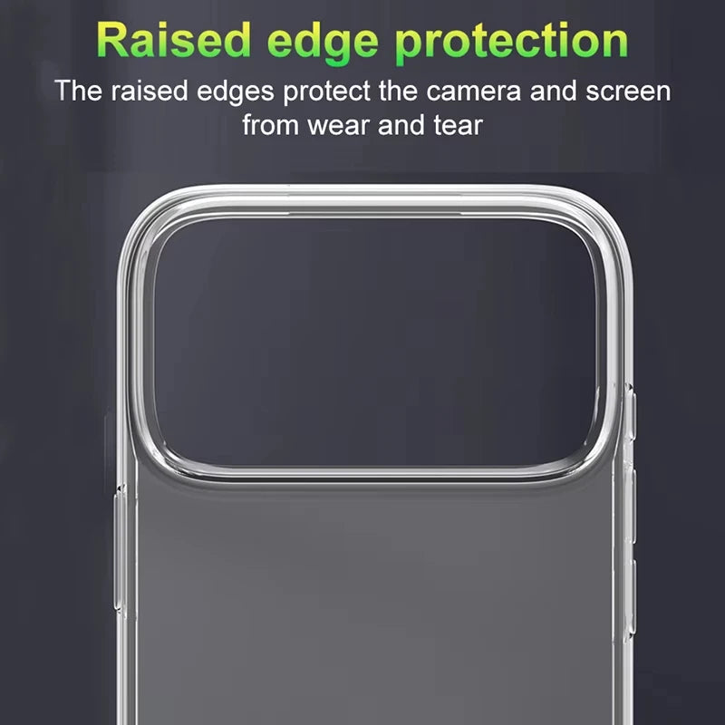 Clear Silicone iPhone Case - Ultra Thin Shockproof Protection