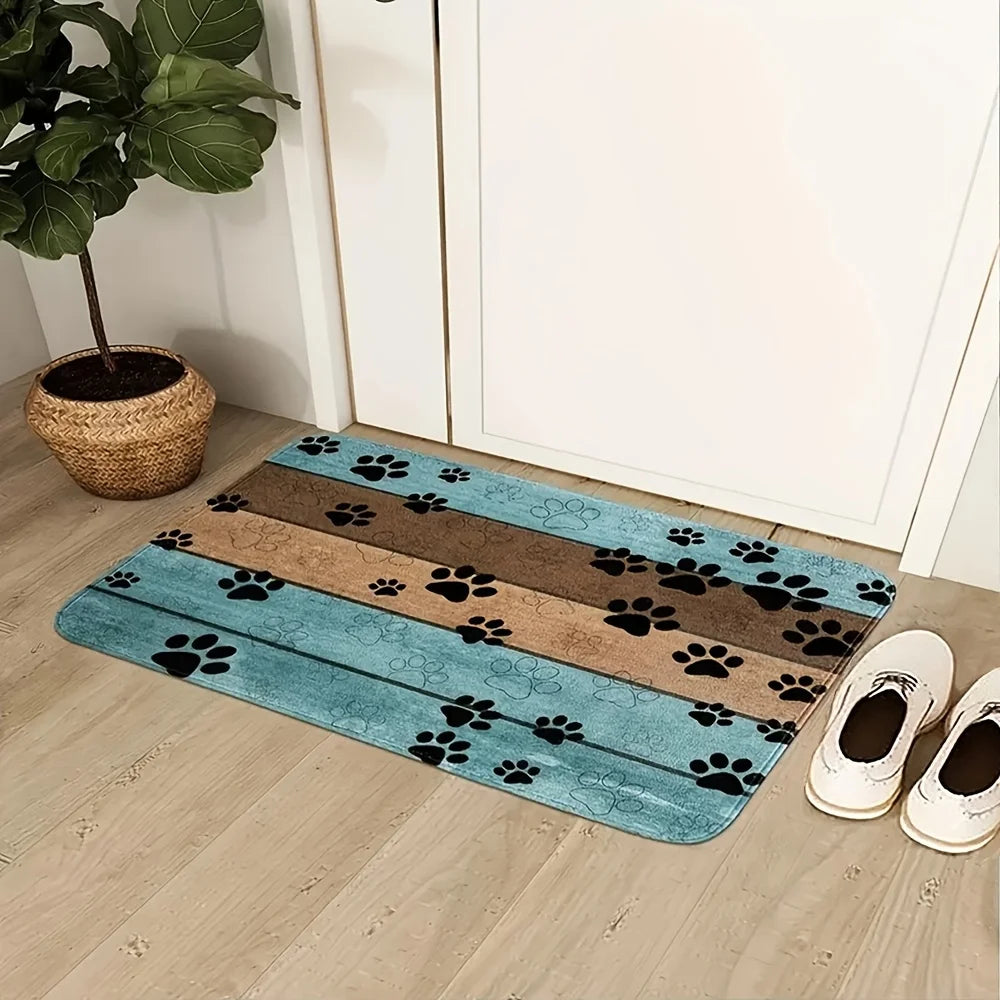 Cute Cartoon Cat & Dog Carpet - Welcome Doormat for Home