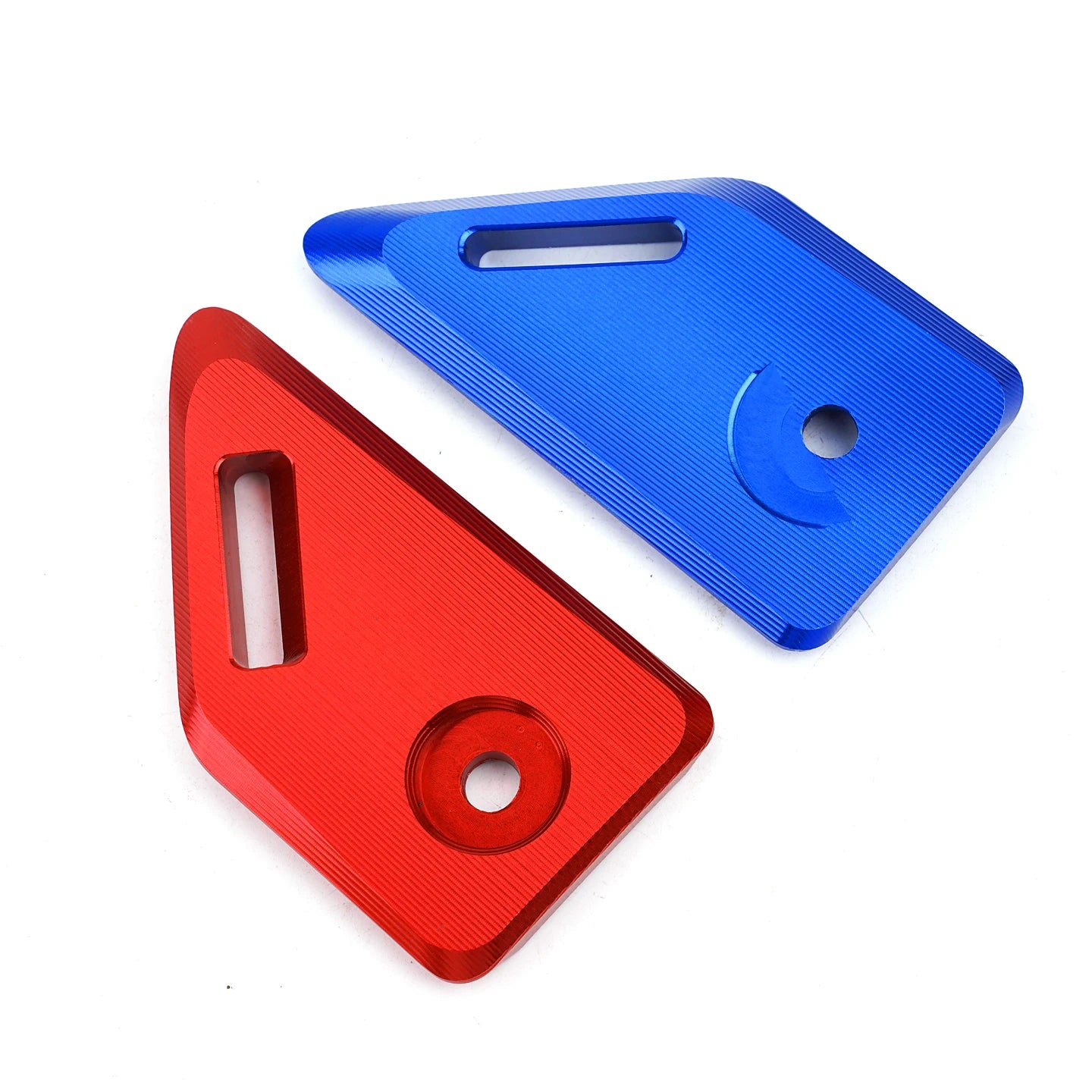 Motorcycle Exhaust Side Decorative Trim Cover - Aluminum Accessory