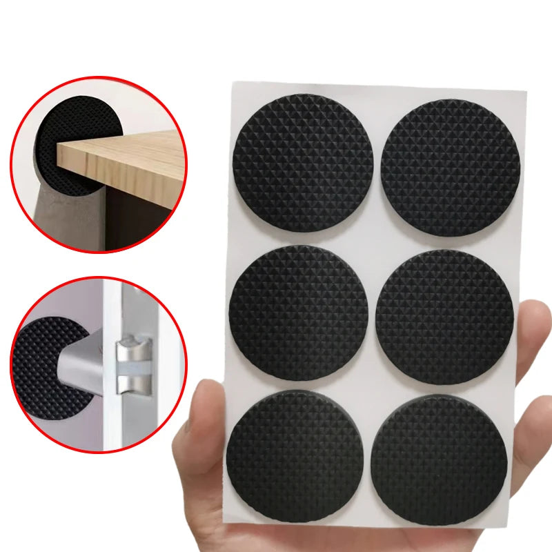 Rubber Chair Leg Pads - Anti-Slip Furniture Floor Protectors