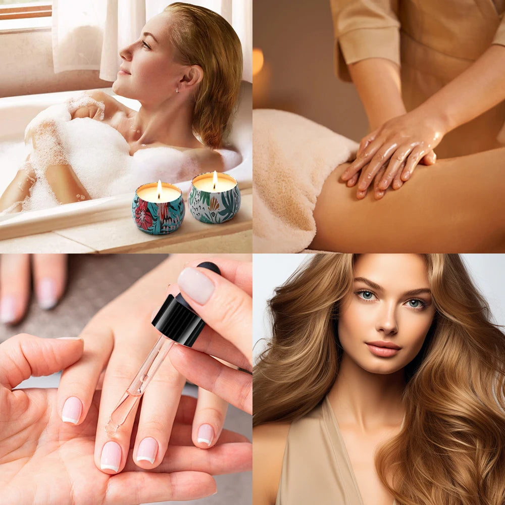 Lavender Essential Oil - Facial & Body Moisturizing Massage Oil