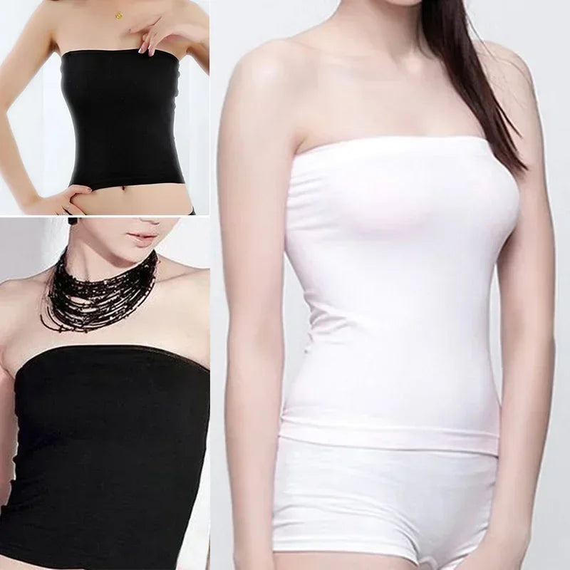 Women's Tube Top Corset - Strapless Shapewear Layering