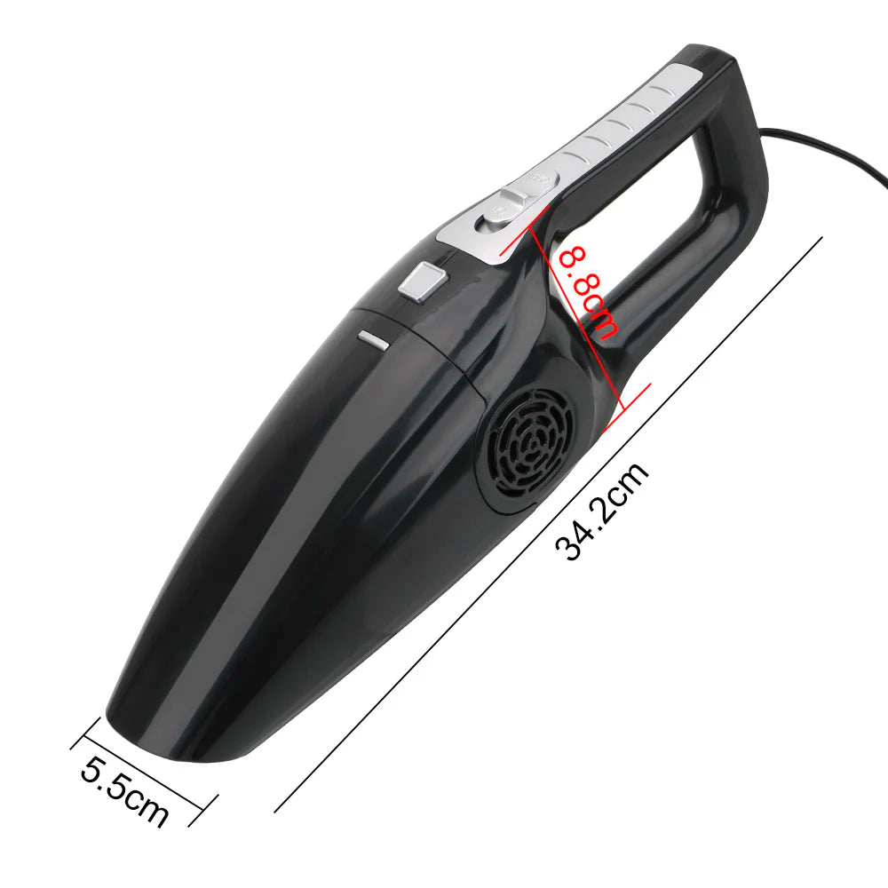 Car Vacuum Cleaner Wet & Dry - 12V 120W High Suction