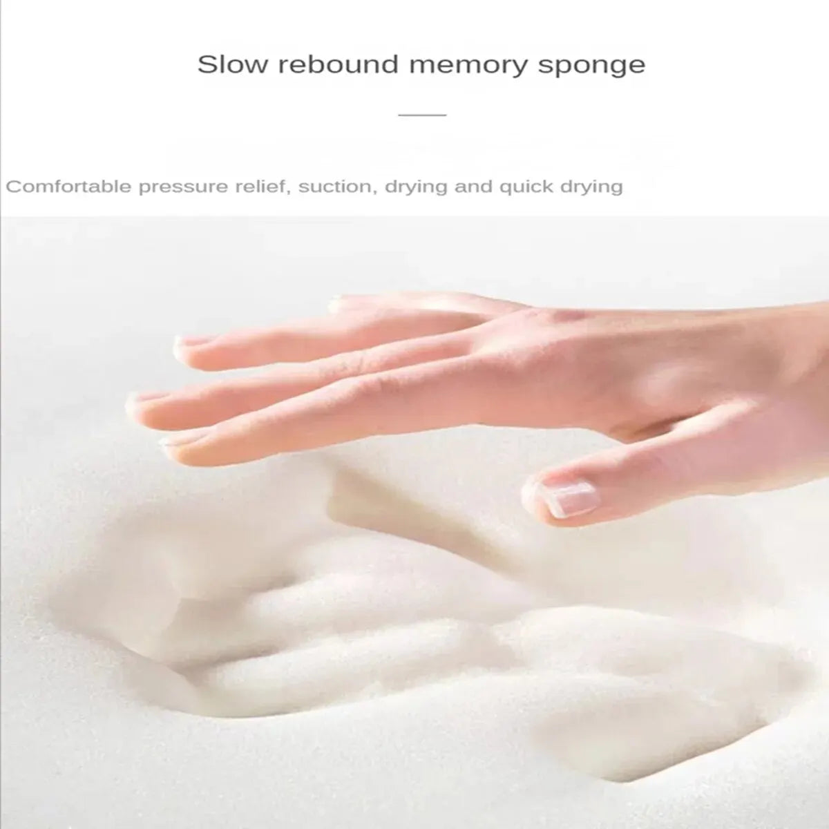 Large Water Absorbent Bath Mat - Anti-Slip Door Mat