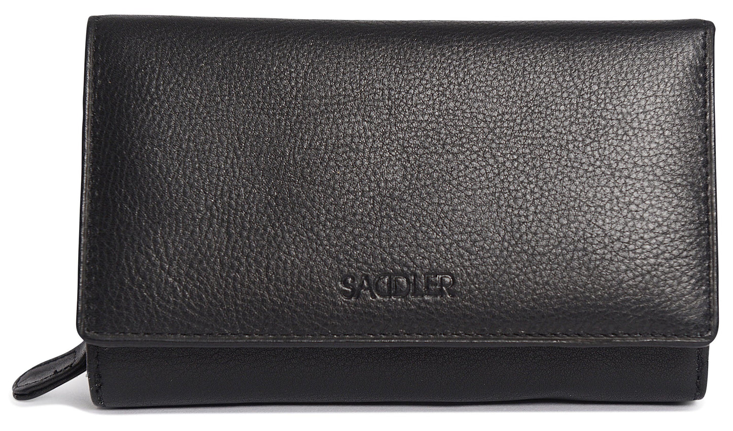 Paula RFID Leather Trifold Purse