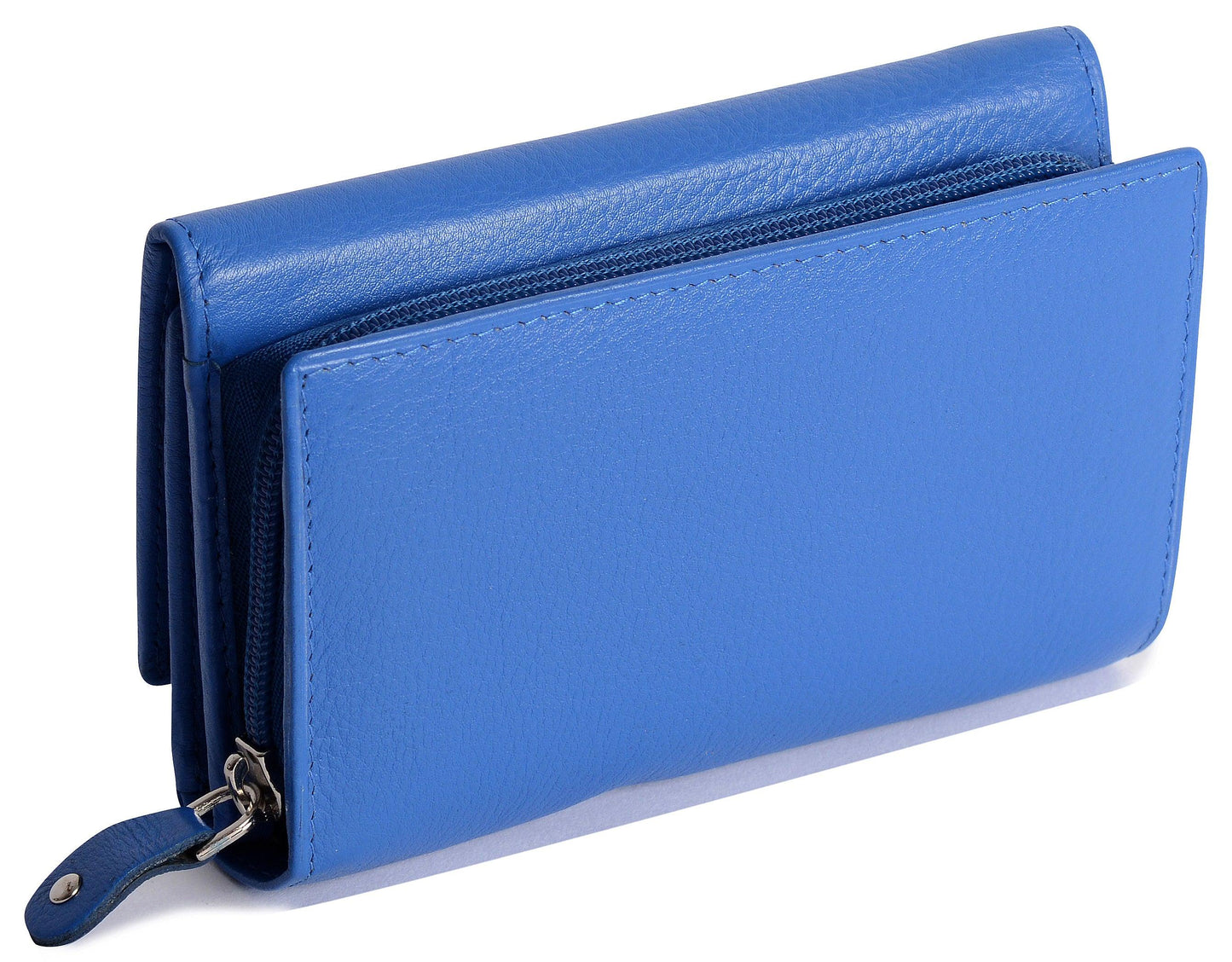 Paula RFID Leather Trifold Purse
